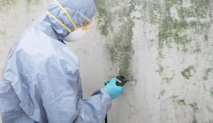 Mold damage assessment