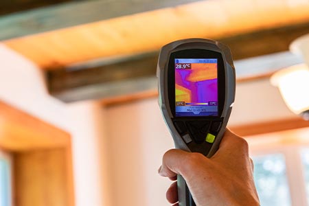 Professional indoor air quality monitoring device